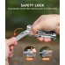 Multitool, 14-in-1 Stainless Steel Foldable Multi Tool with Wire Cutter, Knife, Saw, Screwdrivers, Bottle/Can Opener, Multitools with Pocket Clip for EDC, Camping, Hiking, Repairing