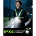 SUYIWEE 550LM Running Lights for Runners with Side Light, 7+2 Modes & 360° Reflective Running Vest, IPX4 Waterproof, 45° Adjustable Rechargeable Running Light for Walking/Cycling/Hiking, 4-25H Runtime