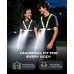 SUYIWEE 550LM Running Lights for Runners with Side Light, 7+2 Modes & 360° Reflective Running Vest, IPX4 Waterproof, 45° Adjustable Rechargeable Running Light for Walking/Cycling/Hiking, 4-25H Runtime