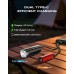 SUYIWEE 2026 New 1200LM Wide Angle Bike Lights for Night Riding, 3+5 Modes & IP65 Waterproof Bicycle Lights Front and Rear, Long-Lasting USB Rechargeable for Men Women Kids Bike Accessories, 2 Set SUYIWEE 2026 New 1200LM Wide Angle Bike Lights for Night Riding, 3+5 Modes & IP65 Waterproof Bicycle Lights Front and Rear, Long-Lasting USB Rechargeable for Men Women Kids Bike Accessories, 2 Set