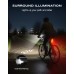 SUYIWEE 1200 Lumens Bike Lights for Night Riding with Wide Beam, IP65 Waterproof & USB Rechargeable Bike Light, 3+5 Light Modes, Long-Lasting Bicycle Lights Front and Rear for Road Mountain Cycling SUYIWEE 1200 Lumens Bike Lights for Night Riding with Wide Beam, IP65 Waterproof & USB Rechargeable Bike Light, 3+5 Light Modes, Long-Lasting Bicycle Lights Front and Rear for Road Mountain Cycling